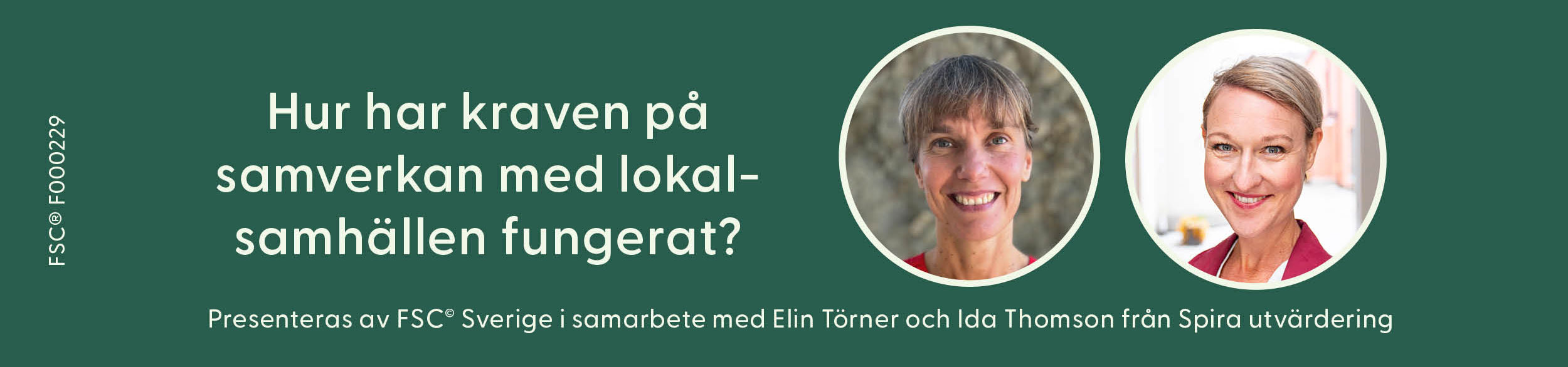 Utvärdering samverkan med lokalsamhällen