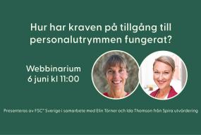 Utvärdering personalutrymmen