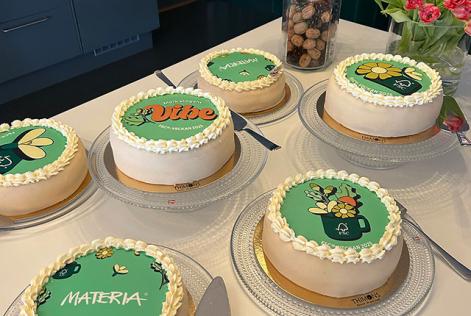 FSC-veckan Materia bjuder på tårta