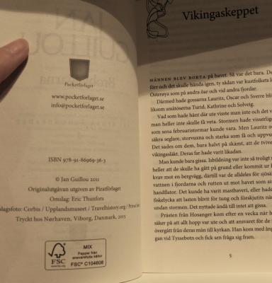 FSC-märkt bok